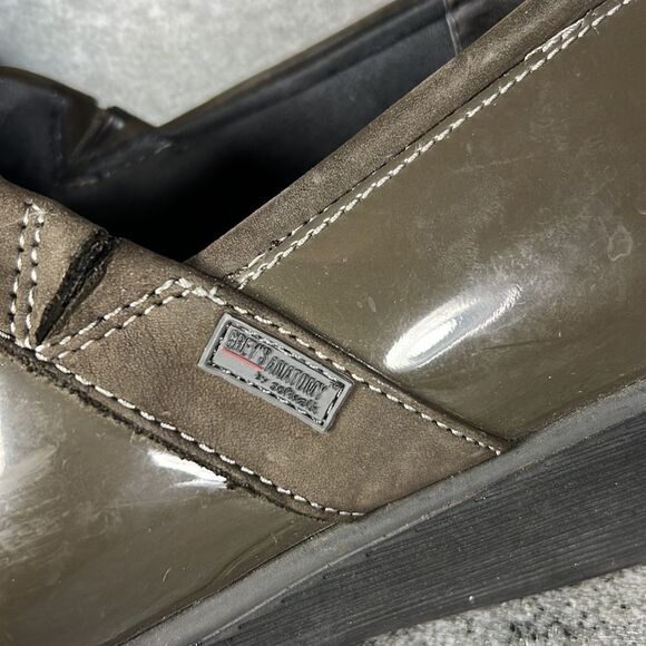 Greys Anatomy Softwalk Meredith Clogs Women's Size 8.5 Patent Leather Shoes - Picture 3 of 9